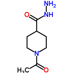 1-Acetylpiperidine-4carbohydrazide structure, CAS 69835-75-2