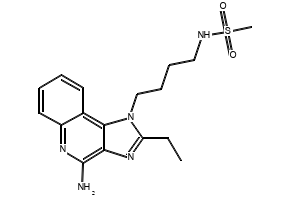 N-(1-isobutyl-1H-imidazo[4,5-c]quinolin-4-yl)formamide structure, CAS 910644-52-9