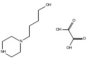 4-(4-(2,3-dichlorophenyl)piperazin-1-yl)butan-1-ol structure, CAS 870765-38-1