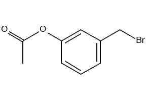3-(Bromomethyl)Phenyl Acetate structure, CAS 49617-80-3