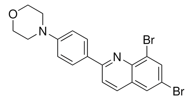 Quinoline, 6,8-dibromo-2-(4-methylphenyl)- structure, CAS 860789-73-7