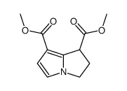 dimethyl 1,2-dihydro-3H-pyrrolo[1,2-a]-pyrrole-1,7-dicarboxylate structure, CAS 66635-68-5