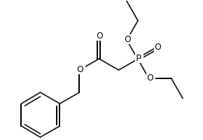 Diethyl [(benzyloxycarbonyl)methyl]phosphonate structure, CAS 7396-44-3