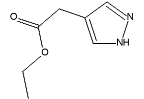 ethyl oxo(1H-pyrazol-4-yl)acetate structure, CAS 869557-79-9