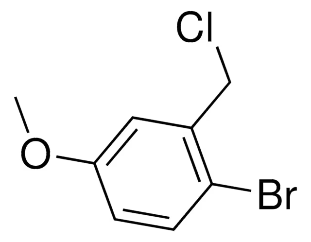 2-bromo-1-(chloromethyl)-4-methoxybenzene structure, CAS 66916-97-0