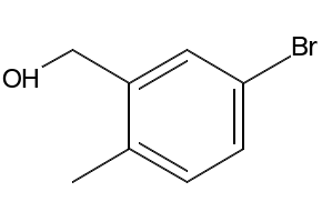 5-bromo-2-methylbenzenemethanol;BENZENEMETHANOL,5-BROMO-2-METHYL structure, CAS 258886-04-3