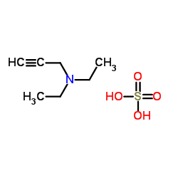 TC-DEP 50(N,N-Diethyl-2-propyneammonium sulfate) structure, CAS 84779-61-3