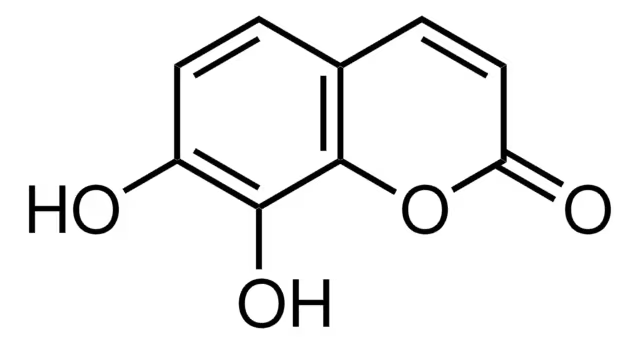 Daphnetin structure, CAS 486-35-1