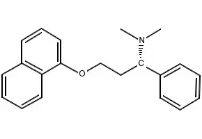 Dapoxetine hydrochloride structure, CAS 119356-77-3