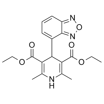 Darodipine structure, CAS 72803-02-2