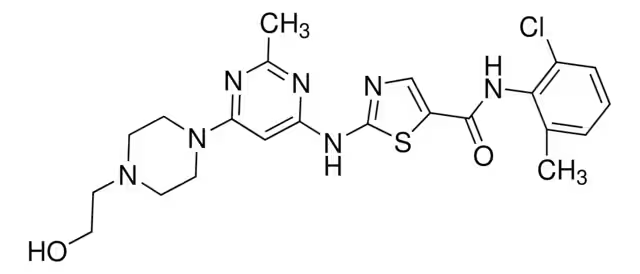 Dasatinib structure, CAS 302962-49-8