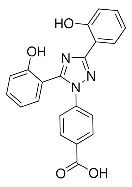 Deferasirox structure, CAS 201530-41-8