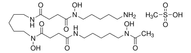 Deferoxamine mesylate structure, CAS 138-14-7