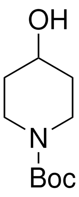 1-Boc-4-hydroxypiperidine structure, CAS 109384-19-2