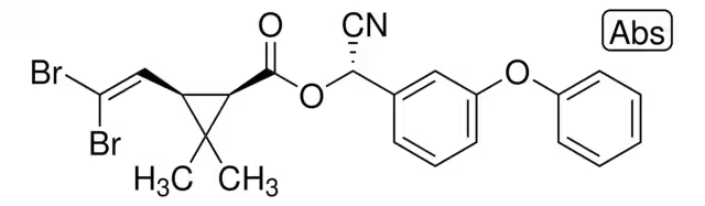 Deltamethrin structure, CAS 52918-63-5