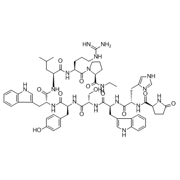 Deslorelin structure, CAS 57773-65-6