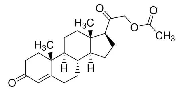 Desoxycorticosterone acetate structure, CAS 56-47-3