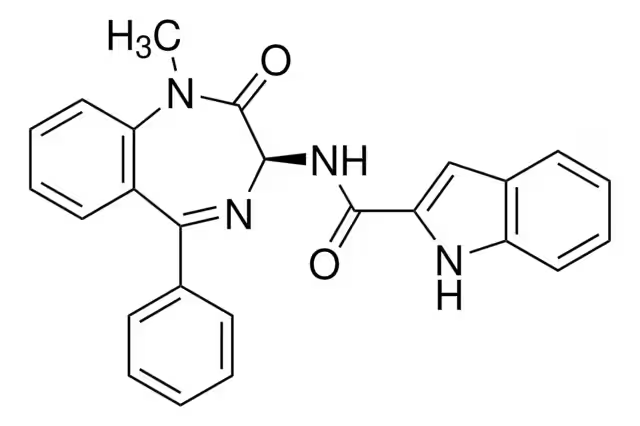 Devazepide structure, CAS 103420-77-5