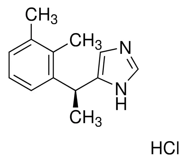 Dexmedetomidine HCl structure, CAS 145108-58-3
