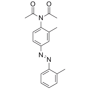 Diacetazotol structure, CAS 83-63-6