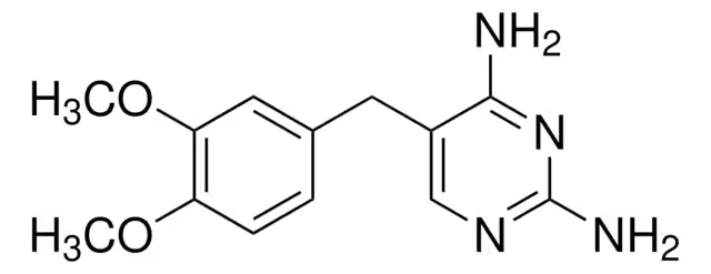 Diaveridine structure, CAS 5355-16-8