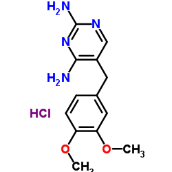 Diaveridine hydrochloride structure, CAS 2507-23-5