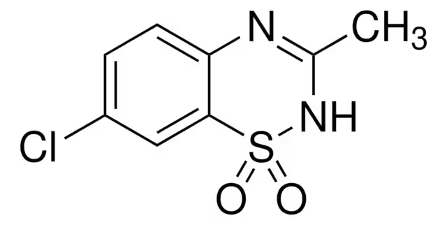 Diazoxide structure, CAS 364-98-7