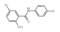 Dibromsalan structure, CAS 87-12-7