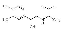 Dichloroisoproterenol structure, CAS 59-61-0