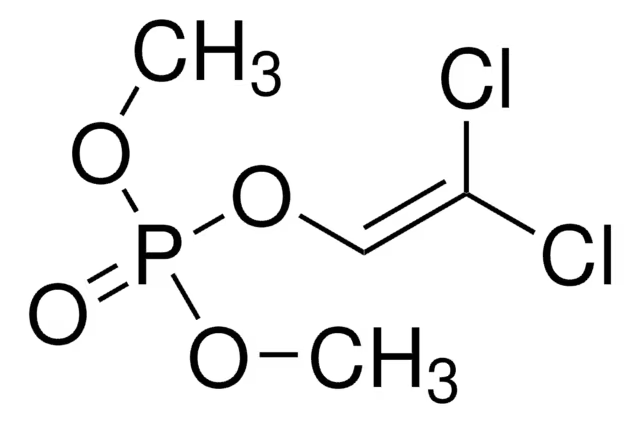 Dichlorvos structure, CAS 62-73-7