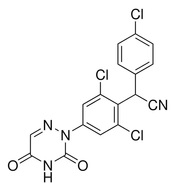 Diclazuril structure, CAS 101831-37-2