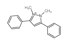 Difenzoquat structure, CAS 49866-87-7