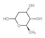 Digitoxose structure, CAS 527-52-6