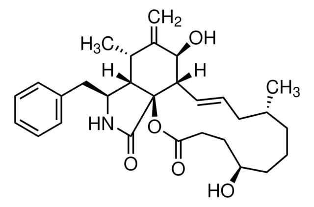 Dihydrocytochalasin B structure, CAS 39156-67-7