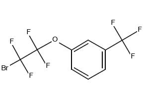 1-Bromo-2-(1,1,2,2-tetrafluoroethoxy)benzene structure, CAS 83015-28-5