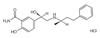 Dilevalol hydrochloride structure, CAS 75659-08-4