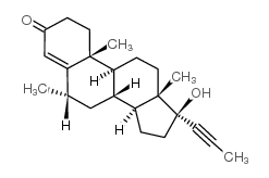 Dimethisterone structure, CAS 79-64-1