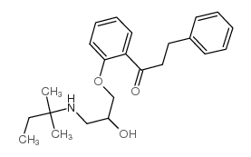 Diprafenone structure, CAS 81447-80-5