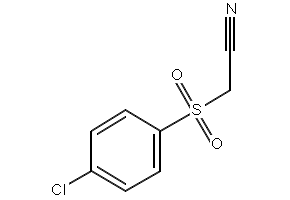(4-Chlorobenzenesulphonyl)acetontrile structure, CAS 1851-09-8