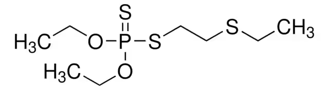 Disulfoton structure, CAS 298-04-4