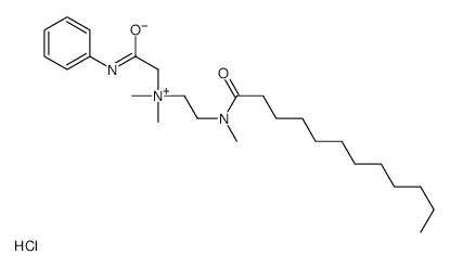 Dofamium chloride structure, CAS 54063-35-3