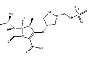 Doripenem structure, CAS 148016-81-3