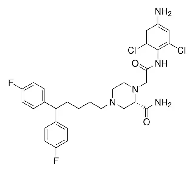 Draflazine structure, CAS 120770-34-5