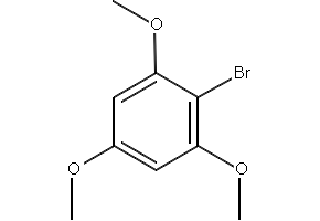 1-Bromo-2,4,6-trimethoxybenzene structure, CAS 1131-40-4