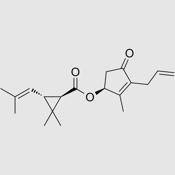 D-Trans bioallethrin structure, CAS 28434-00-6