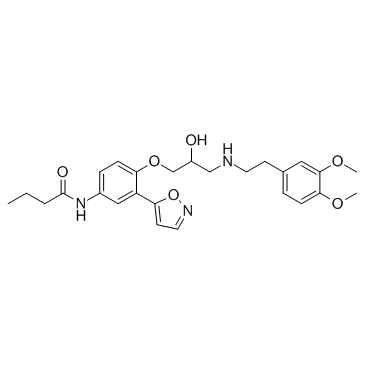 Ecastolol structure, CAS 77695-52-4