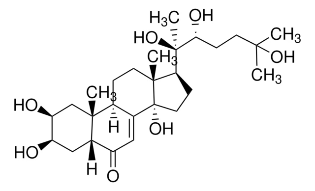 Ecdysterone structure, CAS 5289-74-7