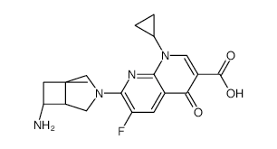 Ecenofloxacin structure, CAS 162301-05-5