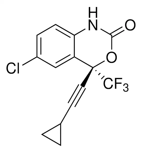 Efavirenz structure, CAS 154598-52-4