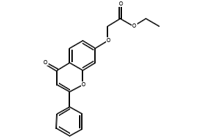 Efloxate structure, CAS 119-41-5
